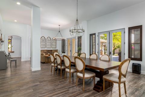 The Huge Dining Area