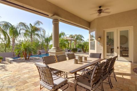 Step out onto the Patio