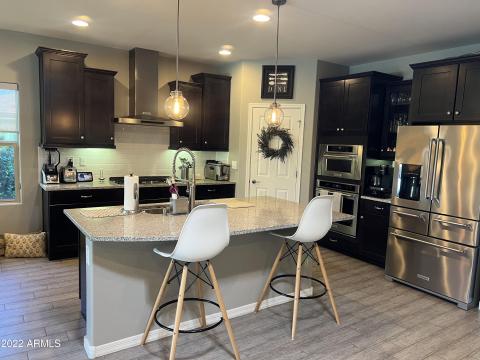 Kitchen - White Door is Walk In Pantry