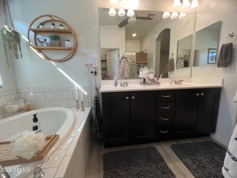 Primary Bathroom Dual Sinks