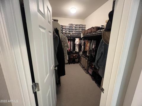 Primary Walk In Closet