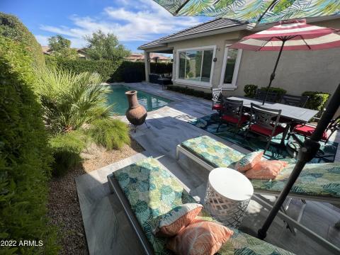 West Patio Looking East