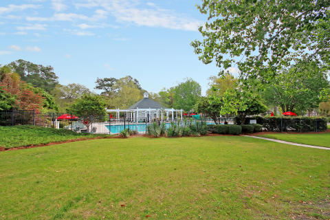 View of pool