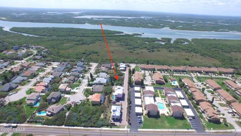 Aerial View of the Lot Towards River