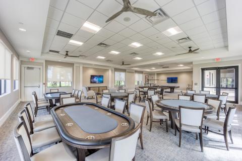 Clubhouse Card Room