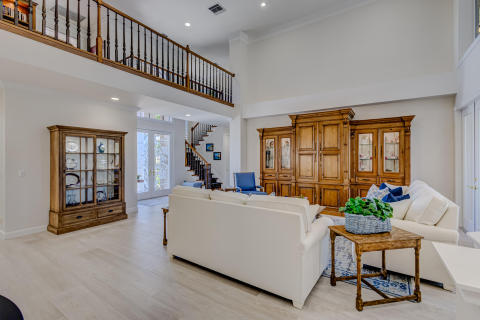 1e - Living Room With View to Upstairs