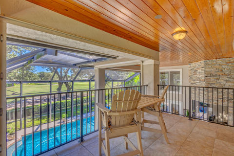 8r - Covered Patio with View to Pool