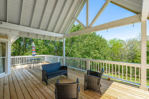 Covered Back Deck