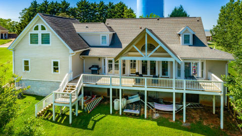 Rear of Home
