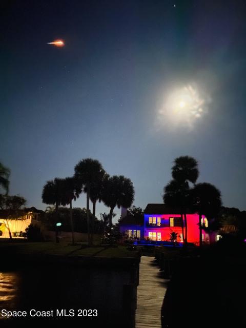 Night Rocket Launch