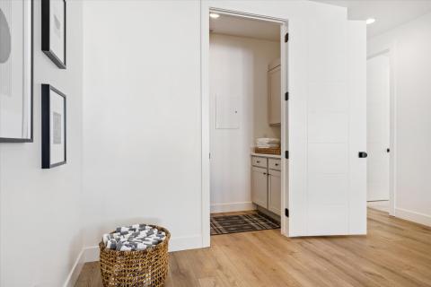 Laundry upstairs