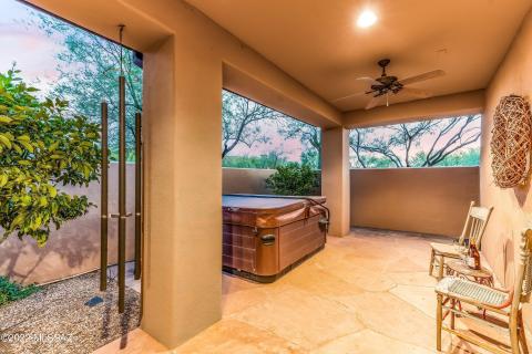 50-Back Patio with Spa