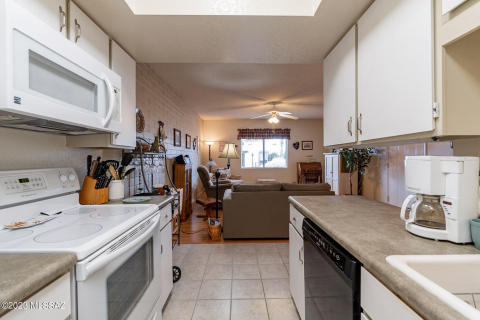 Kitchen view to Living Room Kitchen view to Living Room
