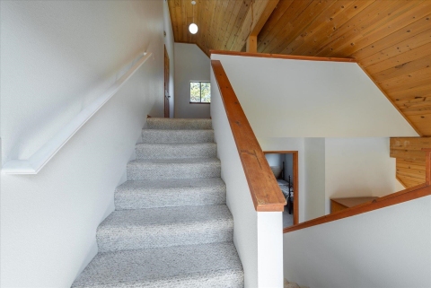 and second loft - staged as office