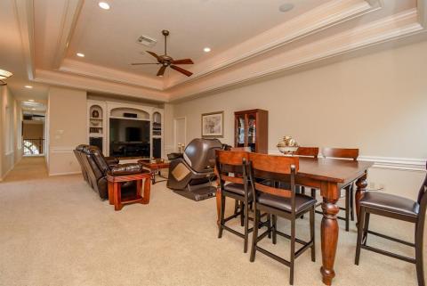 Large open living space on the 2nd floor.