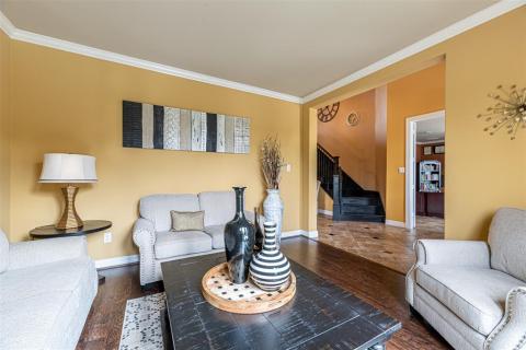 Formal living area just of foyer Formal living area just of foyer