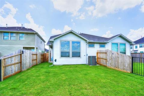 Plenty of green space for the kids and their furry friends to run around and play.