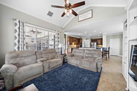 Another view of the Family room looking into the kitchen.