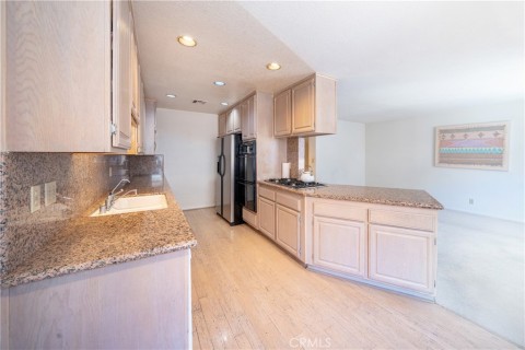 Kitchen with Granite Countertops