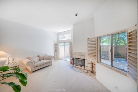 Living Room with Fireplace