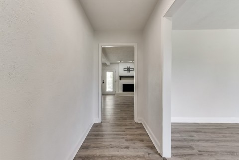 Front Entry view into Family Room & Front Living Flex Area