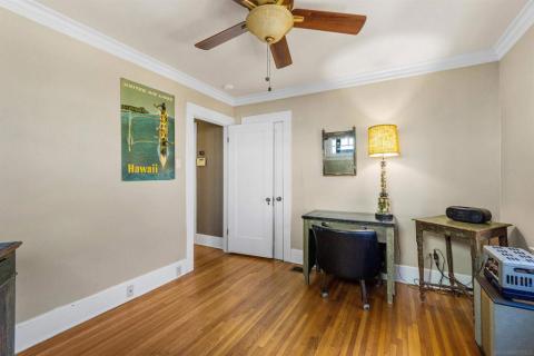 Second Bedroom is being used as an office/music room