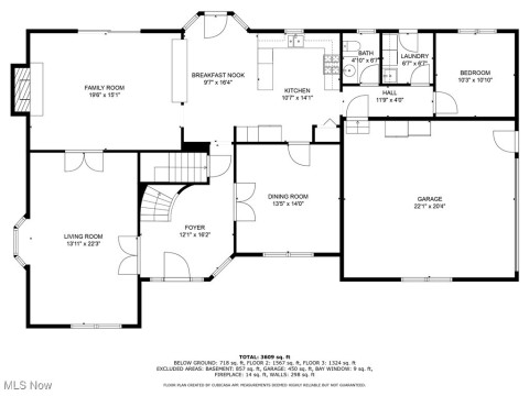 View of home floor plan First Floor