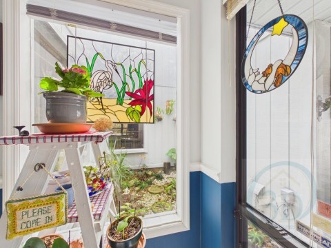 View of front garden