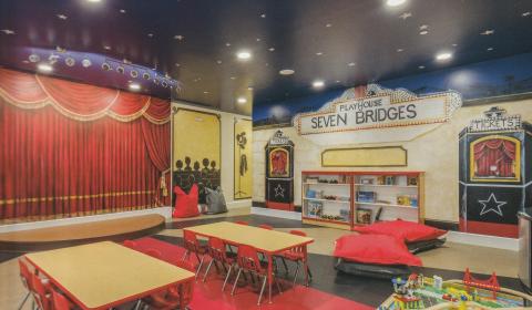 7 b kids room theater