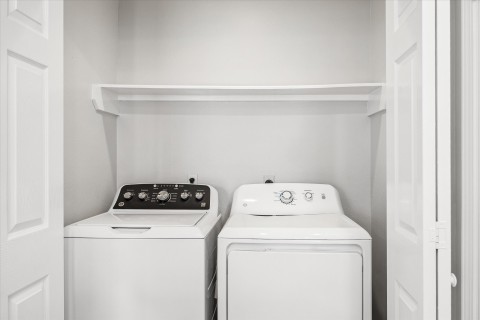 Inside utility comes with washer and dryer!