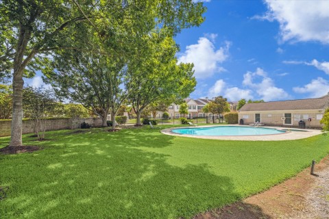 Escape the heat in the community pool!