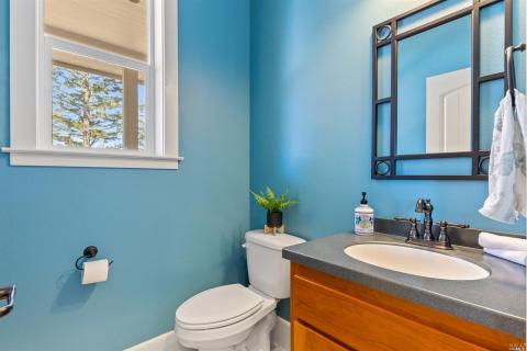 Main Floor half bath.