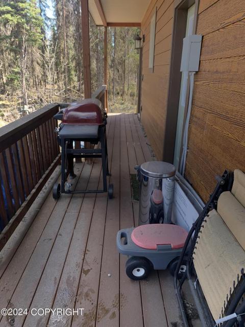 Part Of Back Deck