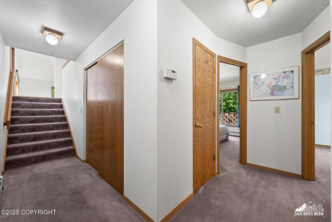 Lower level hallway Lower level hallway