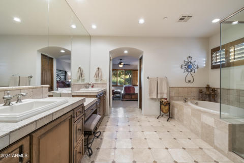 Massive Primary Bathroom