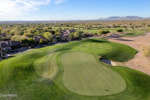 View above 17th hole
