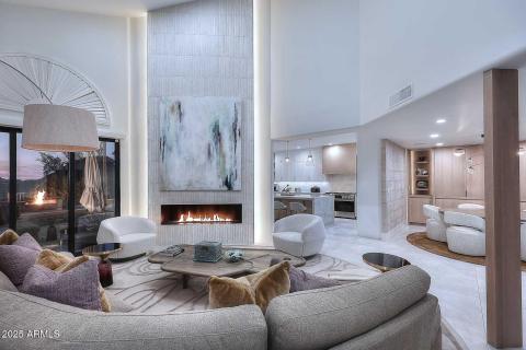 Night-Great Room-Kitchen
