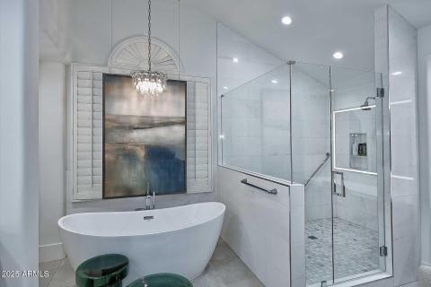 Night-Primary Bath-Freestanding Tub