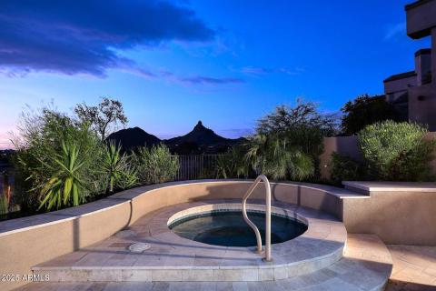 Night-Spa-Pinnacle Peak View