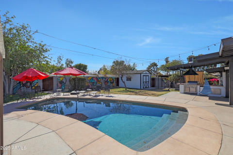 Backyard View to SW