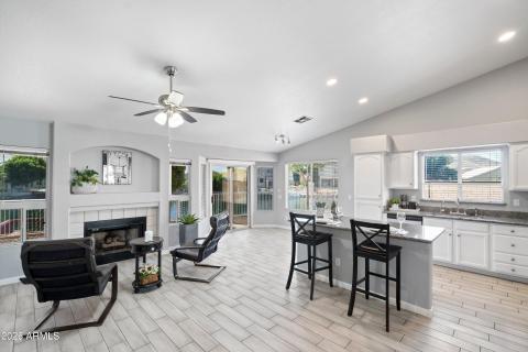 Family Room to Kitchen