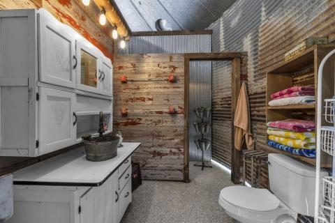 Full Bath in Pool House