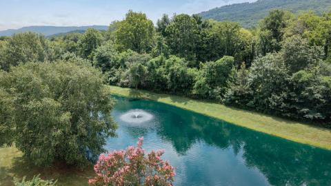 Aerial Pond View