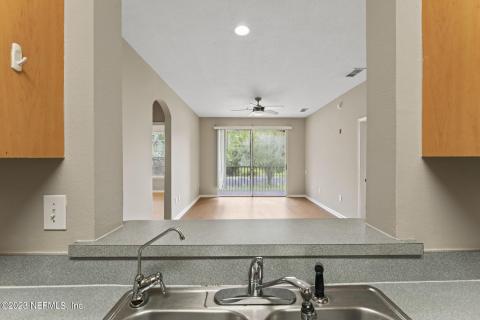 Kitchen Into Family Room