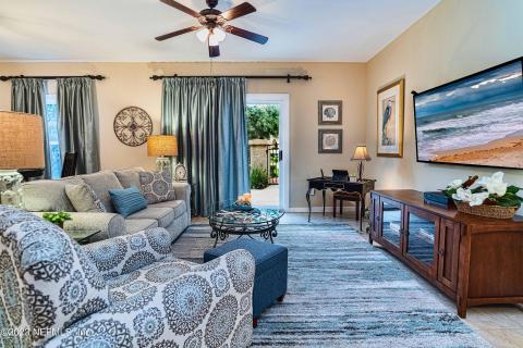 Living area to Private Patio