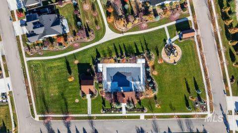 Aerial view of property and surrounding area