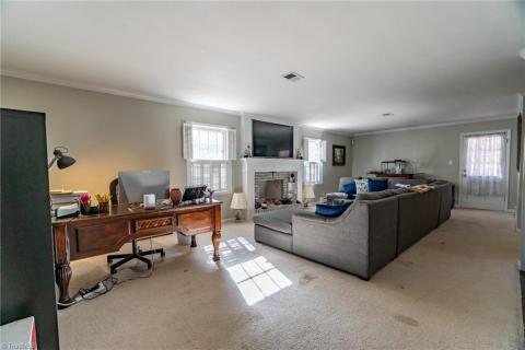 Second story family room