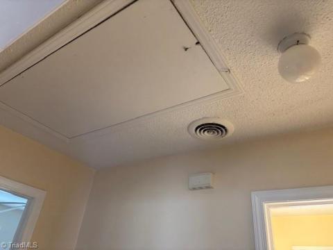 YOU DO HAVE A PULL DOWN ATTIC.