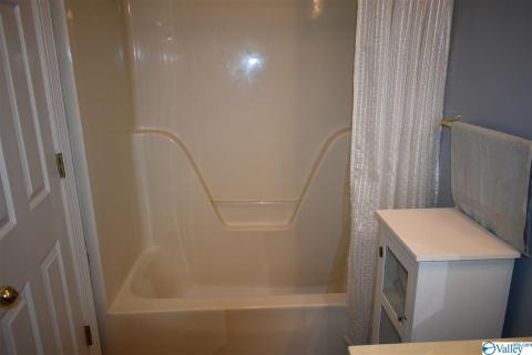 Leads to laundry area