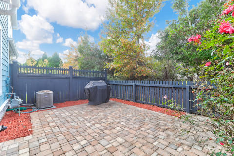 Patio Space for Grilling and Play